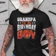 Grandpa Basketball Birthday Boy Family Baller Bday Party Old Men T-shirt