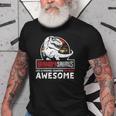 Grandpasaurus Like A Normal Grandpa But More Awesome Retro Old Men T-shirt
