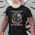 Home Of The Free Because Of The Brave Veterans Old Men T-shirt