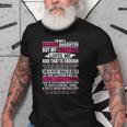 Im Not A Perfect Daughter But My Crazy Dad Loves Me Woman Old Men T-shirt