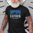 Its Not A Dad Bod Its A Dad Figure Mountain On Back Old Men T-shirt