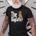 Labradoodle Dog Dad Dogfather Dogs Daddy Father Old Men T-shirt