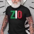New Uncle GiftItalian Zio Italian American Uncles Old Men T-shirt