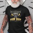 Pawpaw Grandad Gift My Favorite People Call Me Paw Paw Gift For Mens Old Men T-shirt