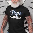 Pops Poppa Papa Father Dad Daddy Husband Stepdad Grandpa Gift For Mens Old Men T-shirt