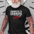 Promoted To Grandpa Again Est 2024 Pregnancy Old Men T-shirt