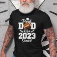 Proud Dad Of A Football Senior 2023 Funny Football Dad Old Men T-shirt