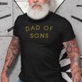Proud New Dad Of A Boy To Be Gift Dad Of Sons Old Men T-shirt