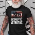 Thank You Military Veterans Veterans Day Old Men T-shirt