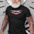 Top Dad Best Dad Ever Funny Father 80S Fathers Day Gift Old Men T-shirt