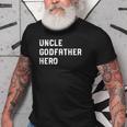 Uncle Godfather Hero Patriotic Gift From Niece Old Men T-shirt