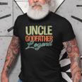 Uncle Godfather Legend Funny Uncle Gifts Fathers Day Gift For Mens Old Men T-shirt