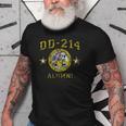 Vintage Us Army Veteran Dd214 Alumni Gift Retro Dd214 Old Men T-shirt