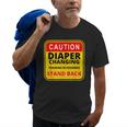 Daddy Diaper Kit New Dad Survival Dads Baby Changing Outfit Gift For Mens Old Men T-shirt
