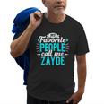 My Favorite People Call Me Zayde Jewish Grandpa Granddad Old Men T-shirt