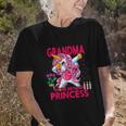 Grandma Of The Birthday Princess Dabbing Unicorn Girls Old Women T-shirt Gifts for Her