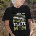 Proud Army Mom Military Soldier Mama Cute Old Women T-shirt Gifts for Her
