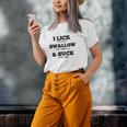 I Lick Swallow And Suck Tequila For Women Old Women T-shirt Gifts for Her