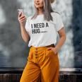 I Need A Huge Margarita I Need A Hug Drinking Graphic Old Women T-shirt Gifts for Her