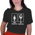 Skate Mom Dad My Daughter Is A Figure Skater SkatingOld Women T-shirt
