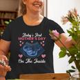 Babys First New Mom Soon To Be Mommy Mama Old Women T-shirt Gifts for Old Women