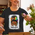Black Women Tie Dye Mom Life Mothers Women Mama Old Women T-shirt Gifts for Old Women