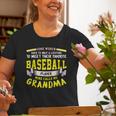 Favorite Baseball Player Calls Me Grandma Old Women T-shirt Gifts for Old Women