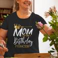 Mom Of The Birthday Princess Mama Mommy Grandma Nana Old Women T-shirt Gifts for Old Women