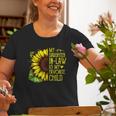 Sunflower My Daughterinlaw Is My Favorite Child Old Women T-shirt Gifts for Old Women