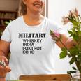 Military Whiskey India Foxtrot Echo Old Women T-shirt Gifts for Old Women