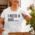 I Need A Huge Margarita I Need A Hug Drinking Graphic Old Women T-shirt Gifts for Old Women