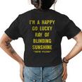 Funny Sarcastic Quote Personality Humor Joke Men Women Women's Crewneck Short Sleeve Back Print T-shirt
