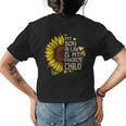 My Son In Law Is My Favorite Child Funny Sunflower Gifts Womens Back Print T-shirt
