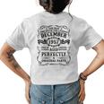 December 1957 The Man Myth Legend 65 Year Old Birthday Gift Womens Back Print T-shirt