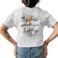 My Favorite People Call Me Lita Spanish Grandma Mother Women's T-shirt Back Print