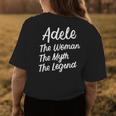 Adele The Woman Myth Legend Personalized Name Birthday Womens Back Print T-shirt Funny Gifts