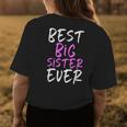 Best Big Sister Ever Cool Funny Womens Back Print T-shirt Funny Gifts