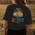 Best Big Sister Ever Women Rosie Vintage Retro Decor Sister Womens Back Print T-shirt Funny Gifts