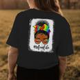 Black Women Tie Dye Mom Life Mothers Women Mama Women's T-shirt Back Print Unique Gifts
