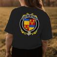 Butler Coat Of Arms Family Crest Womens Back Print T-shirt Personalized Gifts