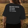 Delivery Driver The Man The Hero The Legend Delivery Driver Gift For Mens Womens Back Print T-shirt Funny Gifts