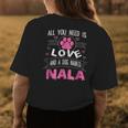 Dog Named Nala Funny Dog Lover Gifts Womens Back Print T-shirt Funny Gifts