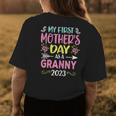 My First As A Granny 2023 Happy Women's T-shirt Back Print Unique Gifts