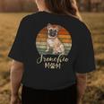 Frenchie Mom Retro French Bulldog Lover Dog Mama Women's T-shirt Back Print Unique Gifts