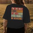 Funny Im The Best Thing My Wife Ever Found On The Internet Womens Back Print T-shirt Funny Gifts