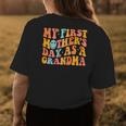 My First Mothers Day As A Grandma Mothers Day 2023 Grandma Gift For Womens Women's Crewneck Short Sleeve Back Print T-shirt Personalized Gifts