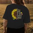 My Son In Law Is My Favorite Child Funny Sunflower Gifts Womens Back Print T-shirt Unique Gifts