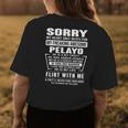 Pelayo Name Gift Sorry My Heartly Beats For Pelayo Womens Back Print T-shirt Funny Gifts