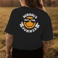 Schools Out For Summer Last Day Of School Smile Teacher Life Womens Back Print T-shirt Unique Gifts