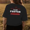 Team Foster Lifetime Member Surname Last Name Womens Back Print T-shirt Funny Gifts